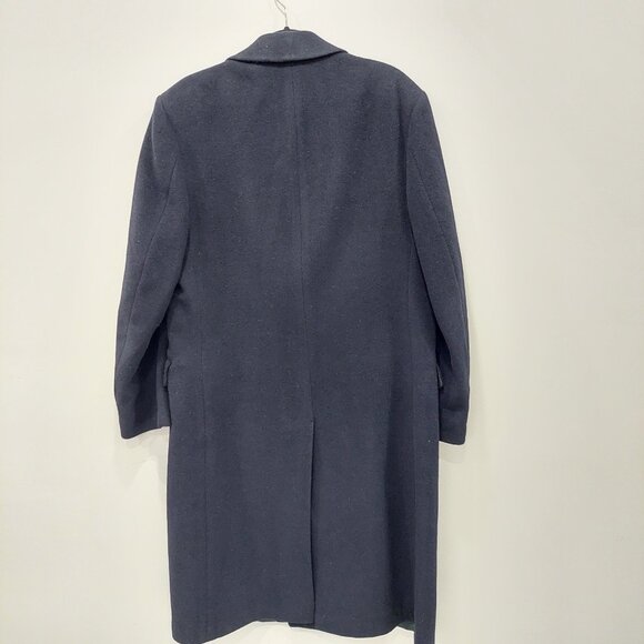 Hunt Club Brand Men's Wool And Cashmere Blend Long Overcoat, Sz 40R/Large - Picture 4 of 12